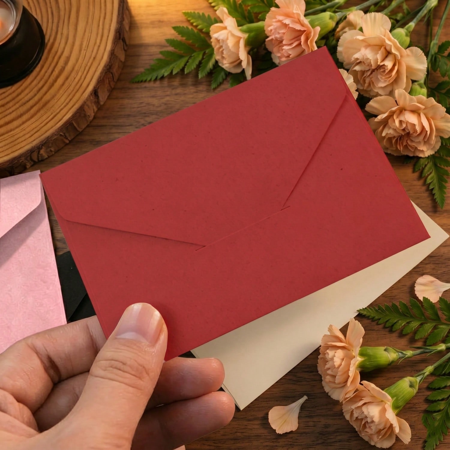 20/50/個クラフト封筒ギフト大きな封筒結婚式招待状ベビー - Wax Seal Letter Kit のレビューと価格